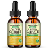 Healtionist Calcium Citrate Liquid Drops 2000mg front view