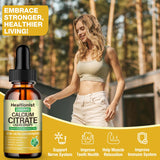 Healtionist Calcium Citrate Liquid Drops with measuring spoon