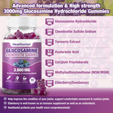 Healtionist Glucosamine Chondroitin Gummies with dosage information on the label