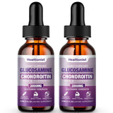 Healtionist Glucosamine Chondroitin Liquid Drops front view