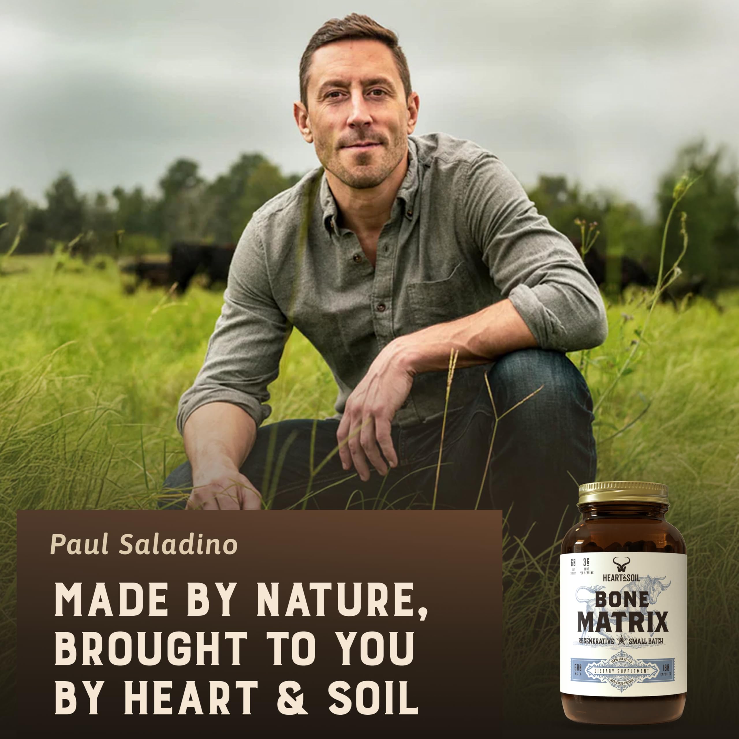 HEART & SOIL Blended Vitamin & Mineral Supplement packaging