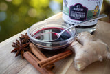 Heartland Organic Elderberry Syrup 1551g with fresh elderberries