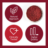 HeartShape Red Yeast Rice 1200mg supplement packaging details