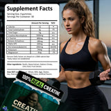 Heavy Balance Creatine Gummies 5000mg nutritional information on packaging