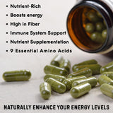 Hebhac Herbs Moringa Capsules close-up of capsules