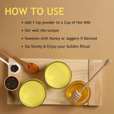 Hebhac Herbs Turmeric Golden Milk Powder nutritional information