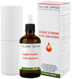 Heiltropfen Iodine Supplement 100ml front view with glass pipette