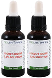 Heiltropfen Iodine Supplement 2x30ml dark amber glass bottle front view