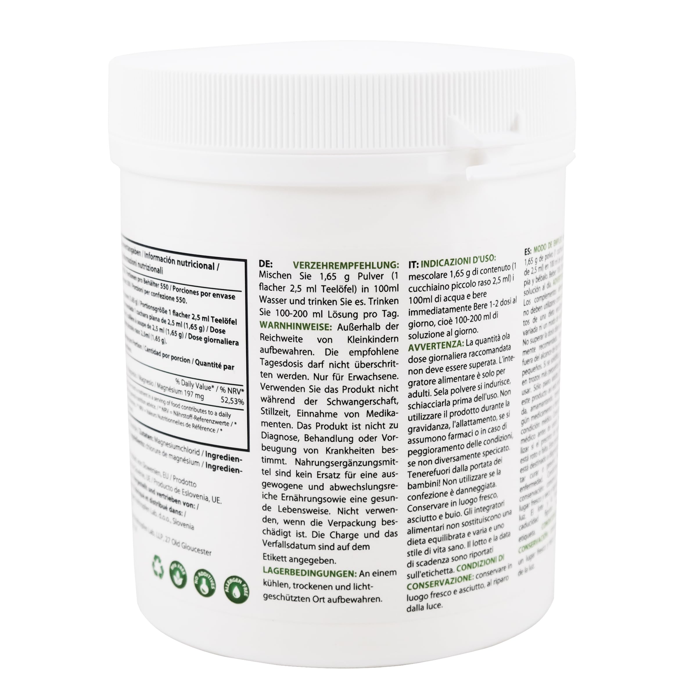 Heiltropfen Magnesium Chloride USP 907g product details