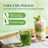 Heivy Chlorophyll Liquid Drops 57g packaging with usage instructions