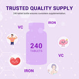Heivy High-Potency Iron Supplement 325mg dosage instructions
