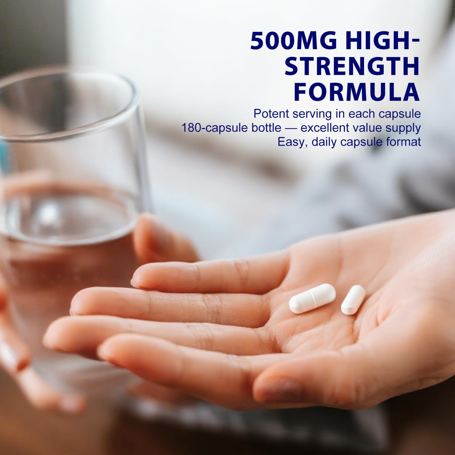 Heivy L-Tyrosine 500mg supplement ingredients list