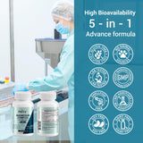 Heivy Magnesium Complex Capsules with dosage information