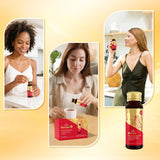 Heivy Marine Collagen Peptides 10000mg bottle on a kitchen counter