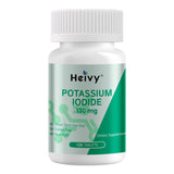 Heivy Potassium Iodide Tablets bottle front view with 120 count