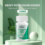 Heivy Potassium Iodide Tablets side view packaging