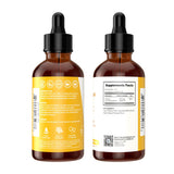 Heivy Vitamin D3 Liquid Drops 100mcg bottle side view