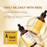 Heivy Vitamin D3 Liquid Drops 100mcg in a kitchen setting