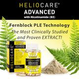 Heliocare Advanced Vitamin B3 Niacin capsules with natural ingredients