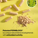 Heliocare Daily Supplement bottle with a natural background