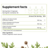 HELLO HEALTH Organic Sea Moss Capsules side view