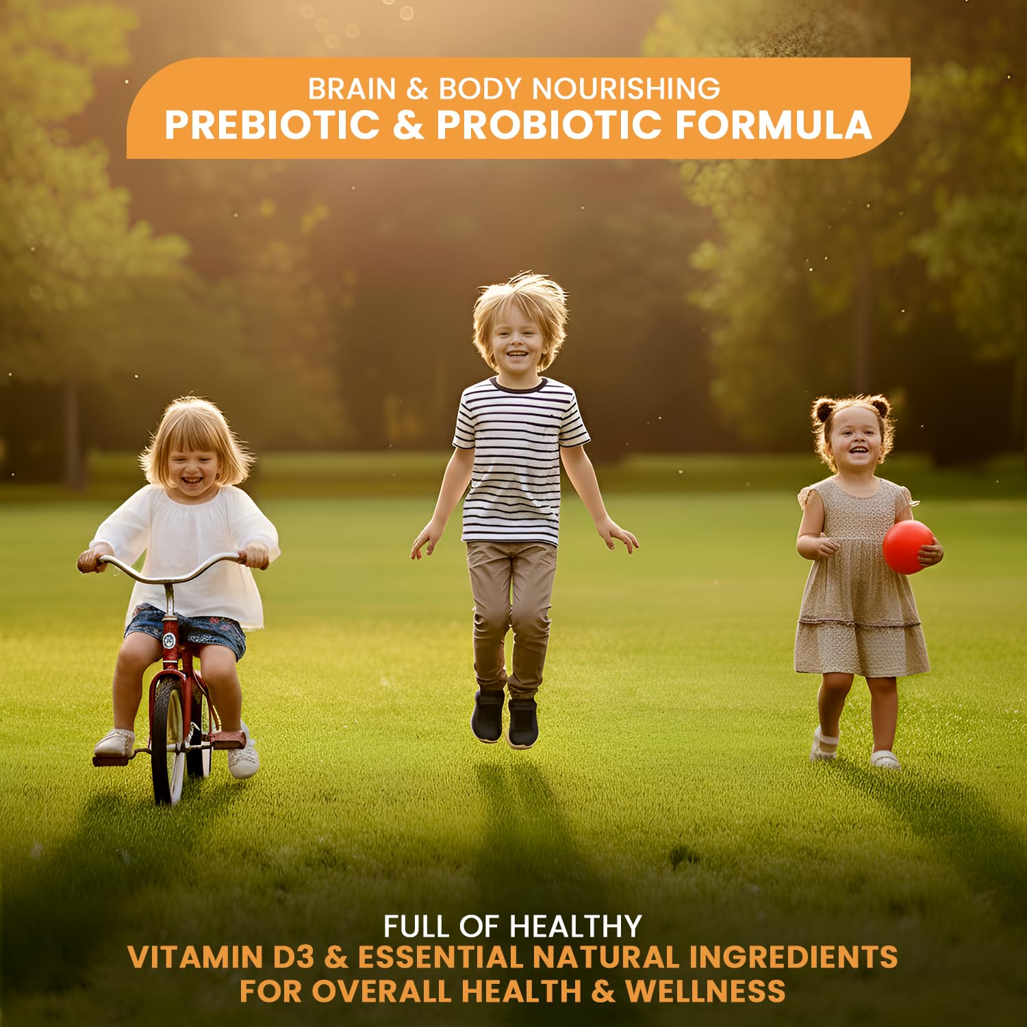 HELLO HEALTH Probiotic Capsules opened bottle showing capsules