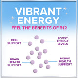 Hello Lovely! B12 Vitamin Chewables close-up of chewable tablet