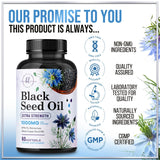 Hello Lovely! Black Seed Oil Capsules 1000mg softgel close-up