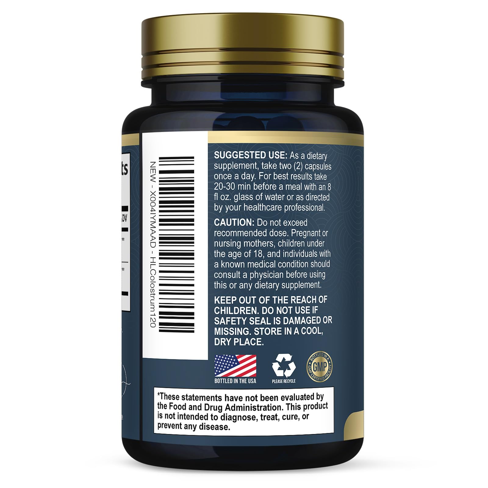 Hello Lovely! Colostrum Supplement capsules in a lifestyle setting