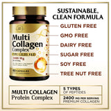 Hello Lovely! Multi Collagen Complex Capsules in a health setting