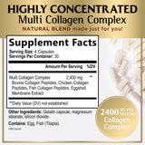 Hello Lovely! Multi Collagen Complex Capsules side view