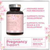 Hello Lovely! Prenatal Vitamins on a wooden table