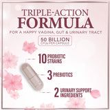 Hello Lovely! Probiotic Capsules 50 Billion CFU side view