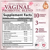 Hello Lovely! Probiotic Capsules side view with label