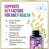 Hello Lovely! Quercetin Dihydrate Supplement 1000mg with ingredients list