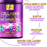 Hello Lovely! Unflavoured Collagen Peptides Powder on a kitchen counter