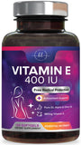 Hello Lovely! Vitamin E Softgels 180mg front view of bottle