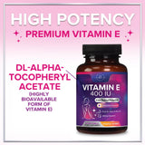 Hello Lovely! Vitamin E Softgels 180mg packaging details