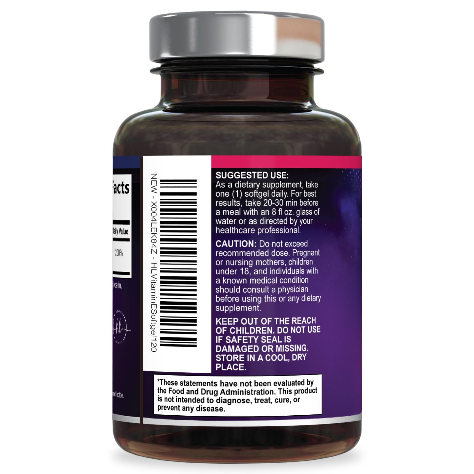 Hello Lovely! Vitamin E Softgels 180mg softgel with olive oil