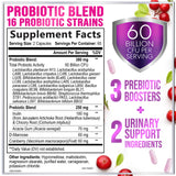Hello Lovely! Women's Probiotic Capsules side view showing ingredient list