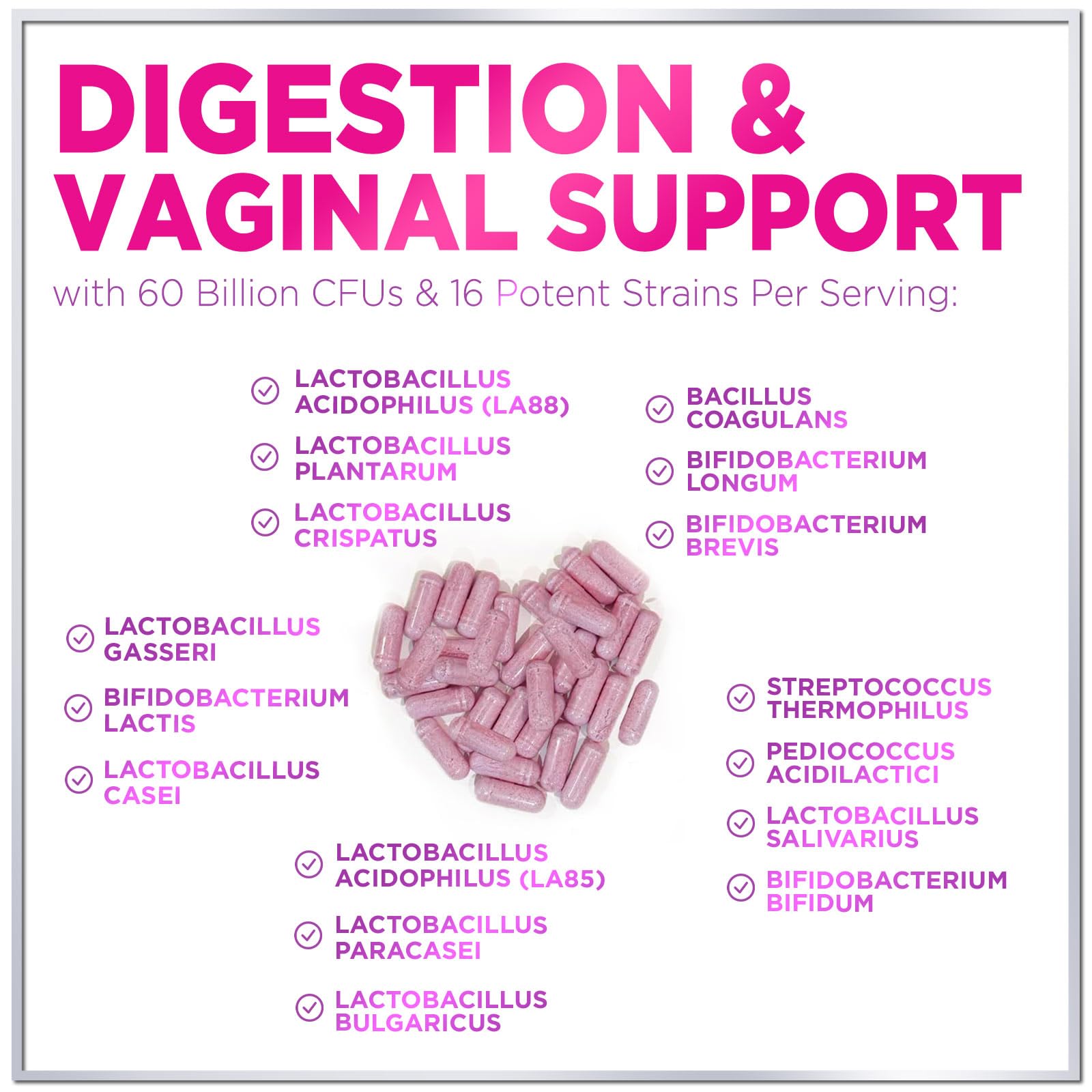 Hello Lovely! Women's Probiotic Capsules with a glass of water