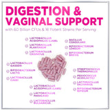 Hello Lovely! Women's Probiotic Capsules with a glass of water