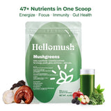 Hellomush Super Greens Powder nutritional information