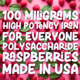 Hematex Liquid Iron Polysaccharide 100mg liquid in a glass