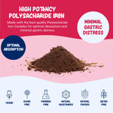 Hematex Liquid Iron Polysaccharide 100mg on a wooden table