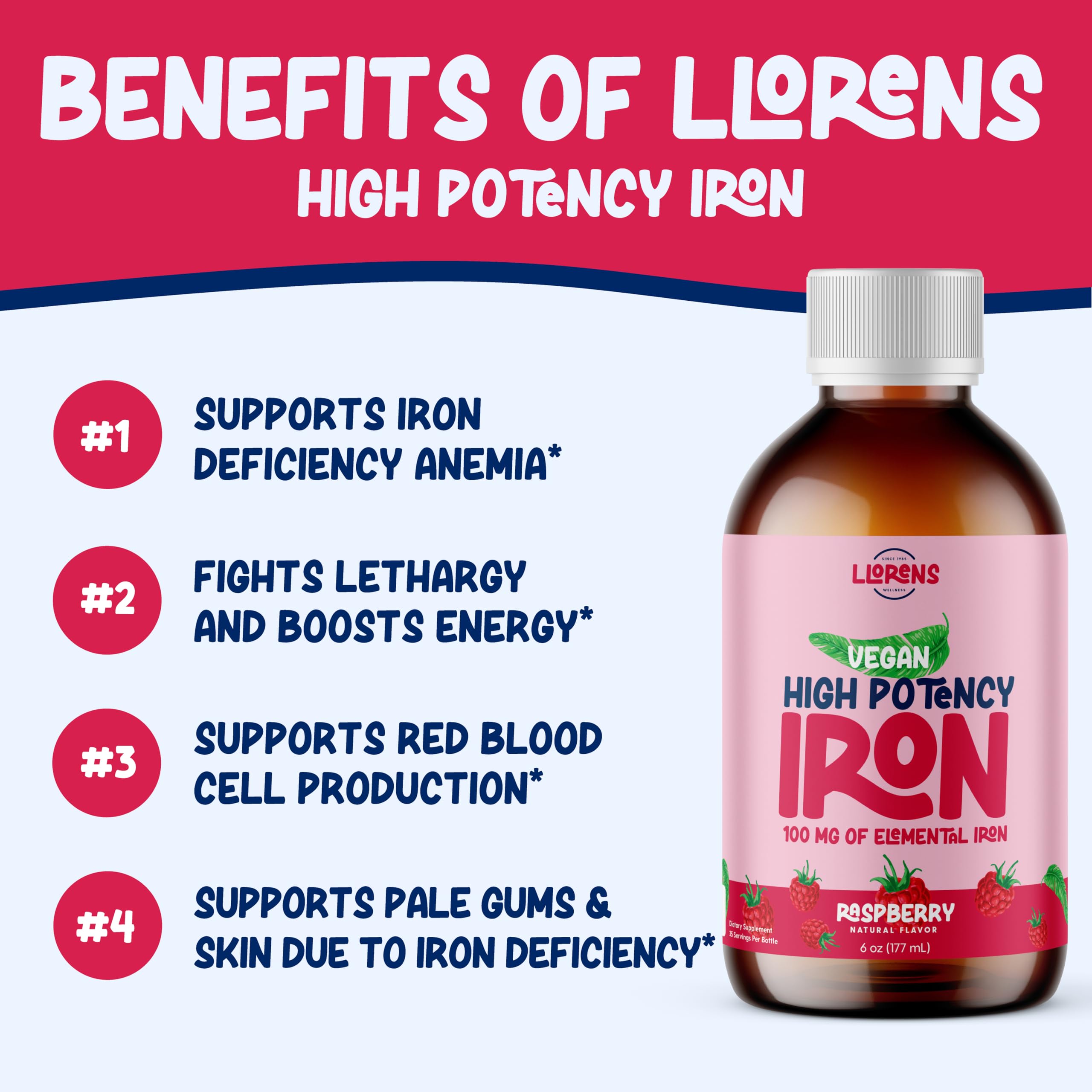 Hematex Liquid Iron Polysaccharide 100mg with a spoon for serving