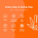 Hemp & Hand Sleep Gummies close-up of Strawberry flavour