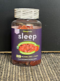 HEMPWAY Hemp Sleep Gummies Sugar Free Vegan 60 count packaging
