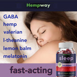 HEMPWAY Melatonin 20mg Gummies ingredients list