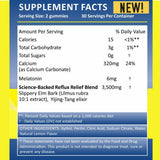 HEMPWAY Reflux Raft Nighttime Antacid Sleep Gummies in hand